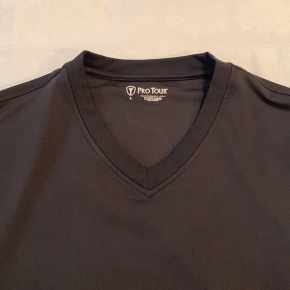 Pro Tour Performance Golf Vest Shirt Top V Neck Sleeveless Men's Large - Picture 6 of 13